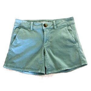 American Eagle Super Stretch Midi Shorts